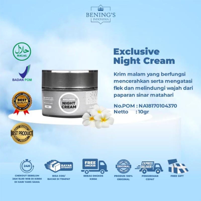 PAKET EXCLUSIVE | MENGATASI FLEK, MELASMA & MENCERAHKAN KULIT WAJAH | BENING SKINCARE BY DR. OKY