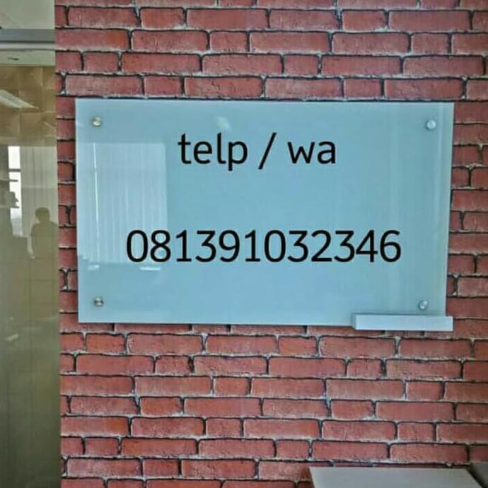 

Papan Tulis Kaca / Glassboard Uk. 120X220 Cm (8Mm) Mamanmarinto