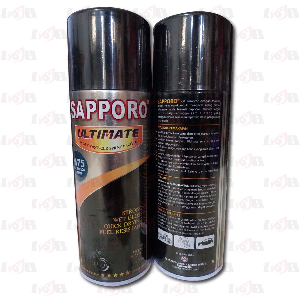 SAPPORO ULTIMATE NSR Repsol Green M75 Cat Semprot Aerosol Paint