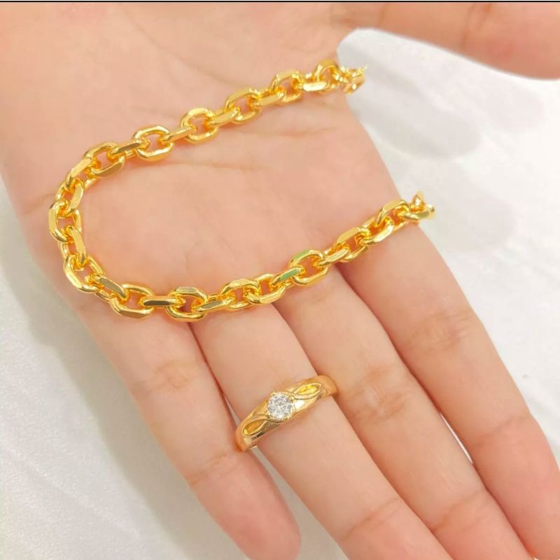 GELANG RANTAI FREE CINCIN TITANIUM