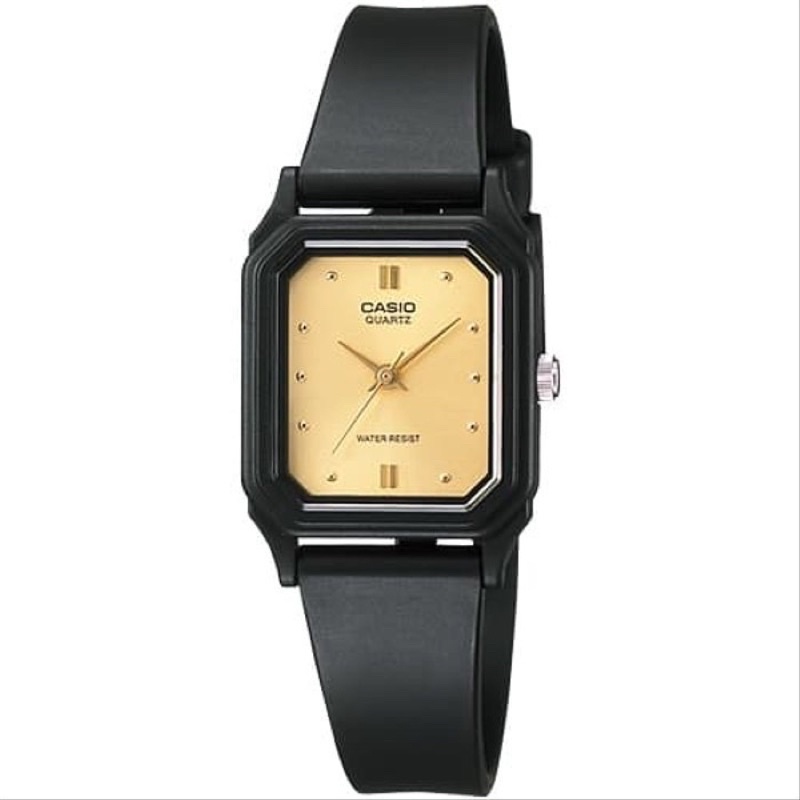 Casio Original LQ-142E / LQ142E- 9ADF/ LQ-142E-9A Jam Tangan Analog Wanita Karet