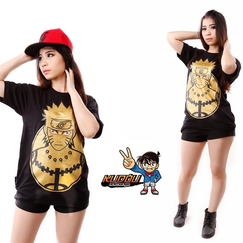 Tshirt Naruto Biju Gold