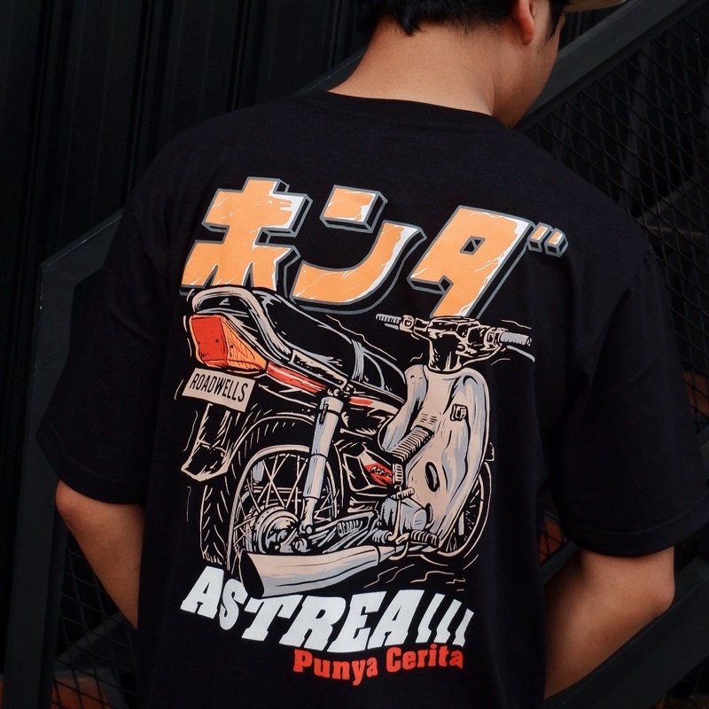 KAOS HONDA ASTREA | KAOS MOTOR | BIKERS INDONESIA