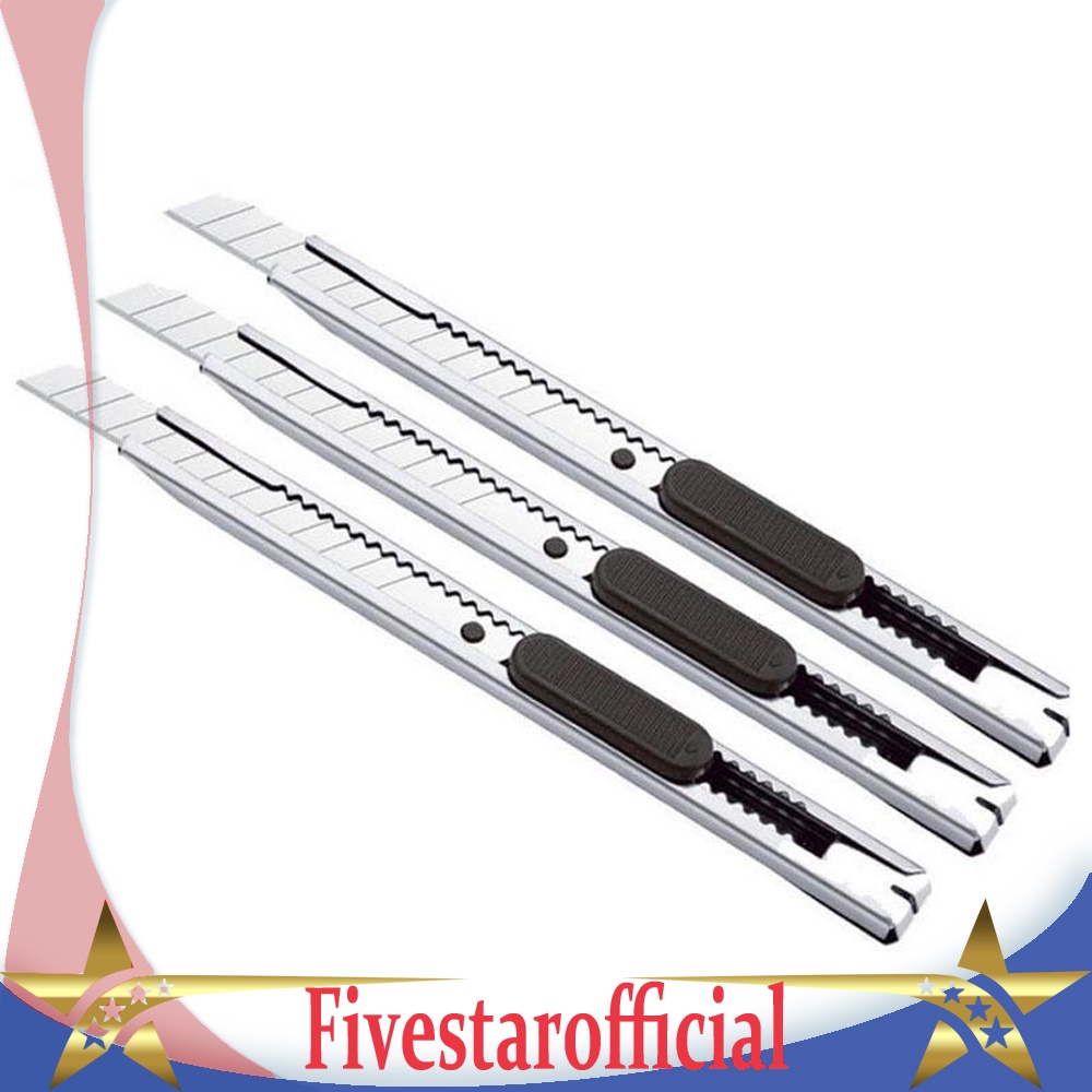 

Cutter / Pisau Cutter Stainless 12cm - FIVESTAR