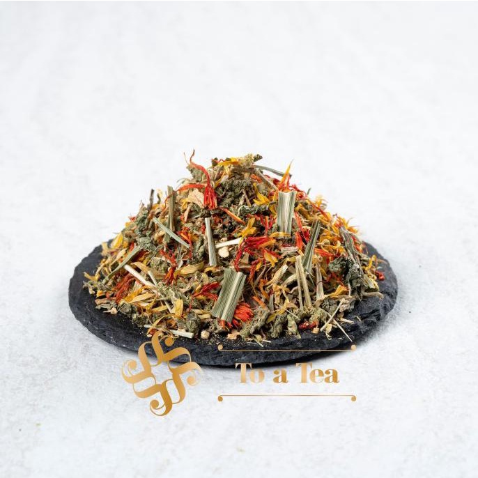 

[[BISA COD]] TO A TEA COLORFUL HEALTH REMEDY BLUE, PURPLE, YELLOW, RED TEA - 50gr - Golden Glow