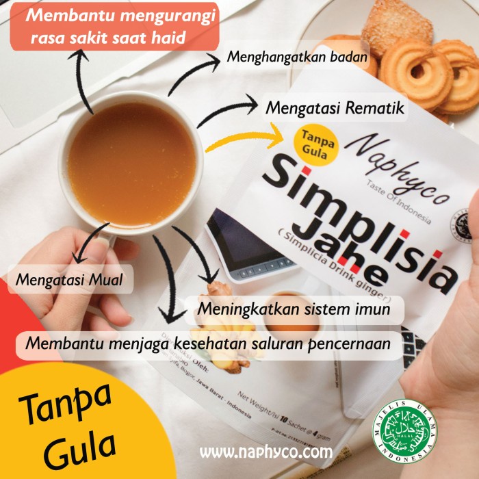 

Jahe Merah Naphyco, tanpa gula, jamu herbal