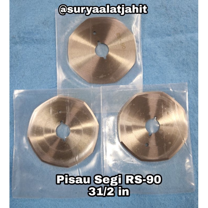 Pisau Segi RS-90 31/2 in =rp.30.000/1pcs