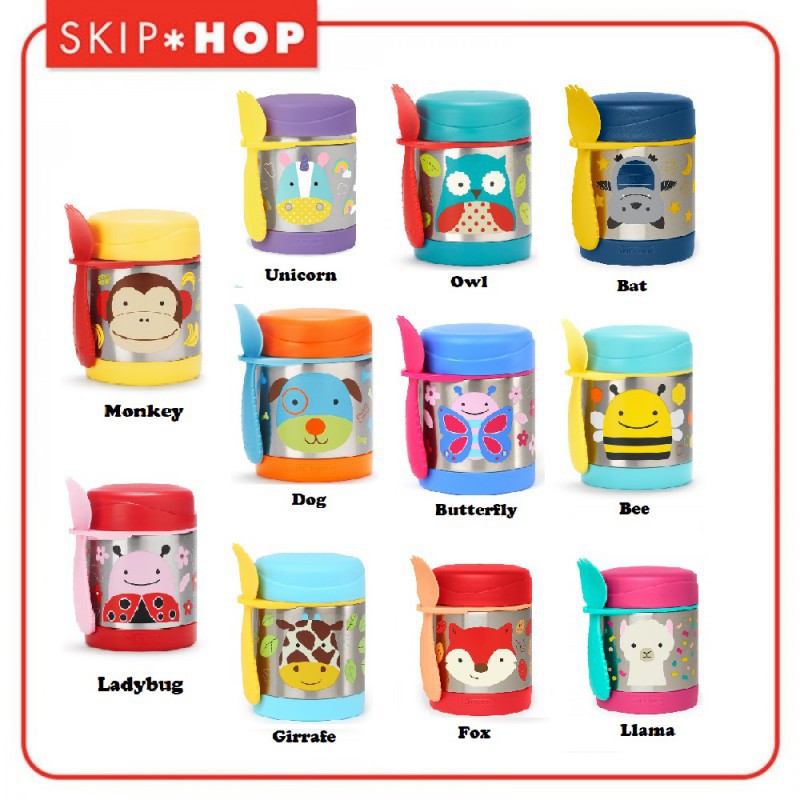 Skip Hop Zoo Food Jar Tempat Makan Bayi