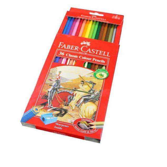 

➺ Pensil Warna Faber-Castell 36 Classic Colour Pencils (#115856) ▲