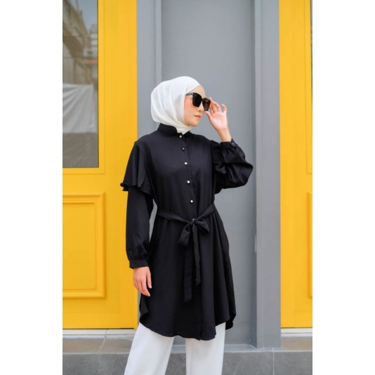 TUNIK ZARA QUEEN WARNA POLOS PEPITA 480