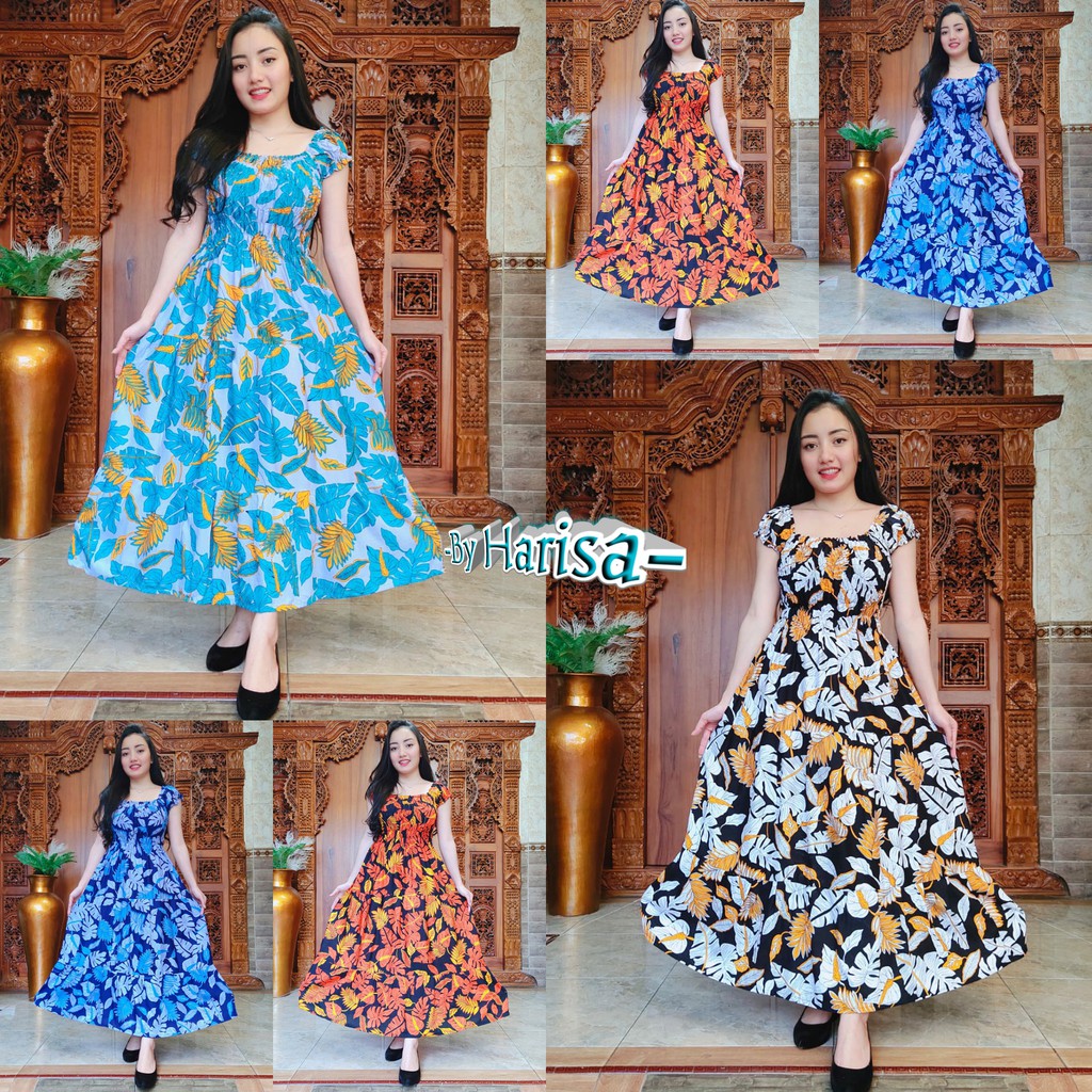 Dress Canda Palm Rayon Super