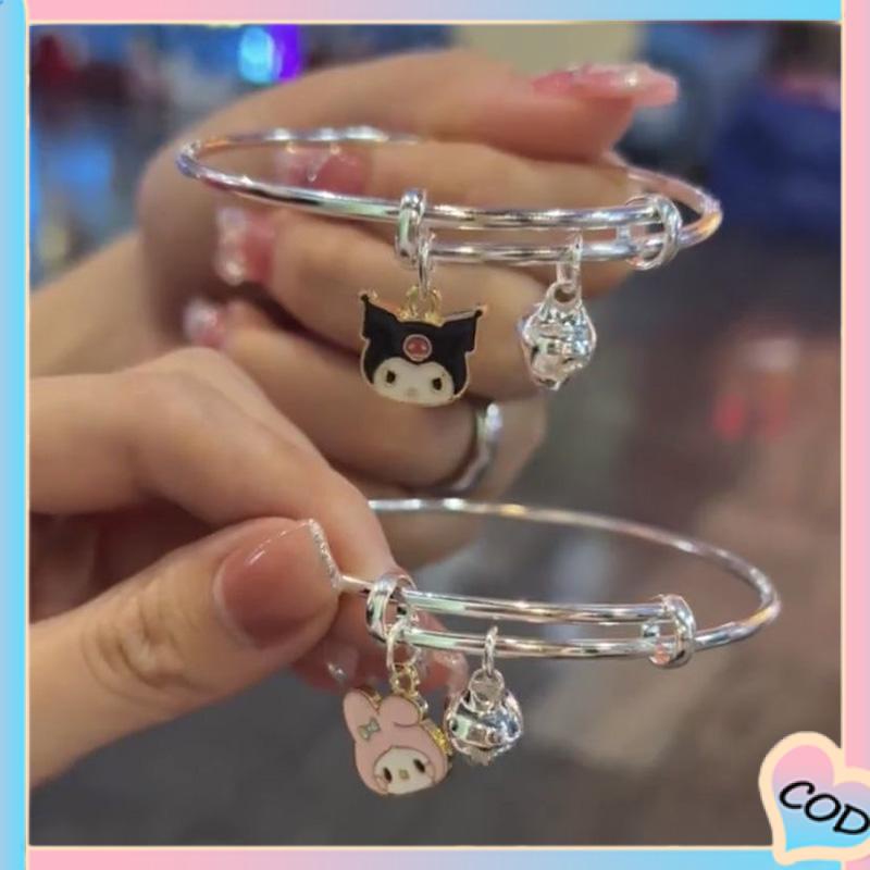 COD❤️ Gelang Wanita Kartun Yugui Anjing Kulomi Gelang Yang Dapat Disesuaikan Beberapa Gelang Teman Terbaik-A.one