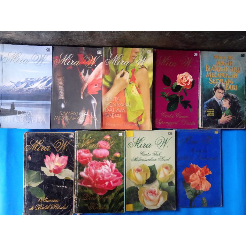 Novel Mira W 9 buku