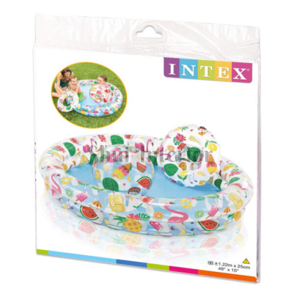 Kolam Renang Anak Intex 59460 / Kolam Renang Anak Bintang Set