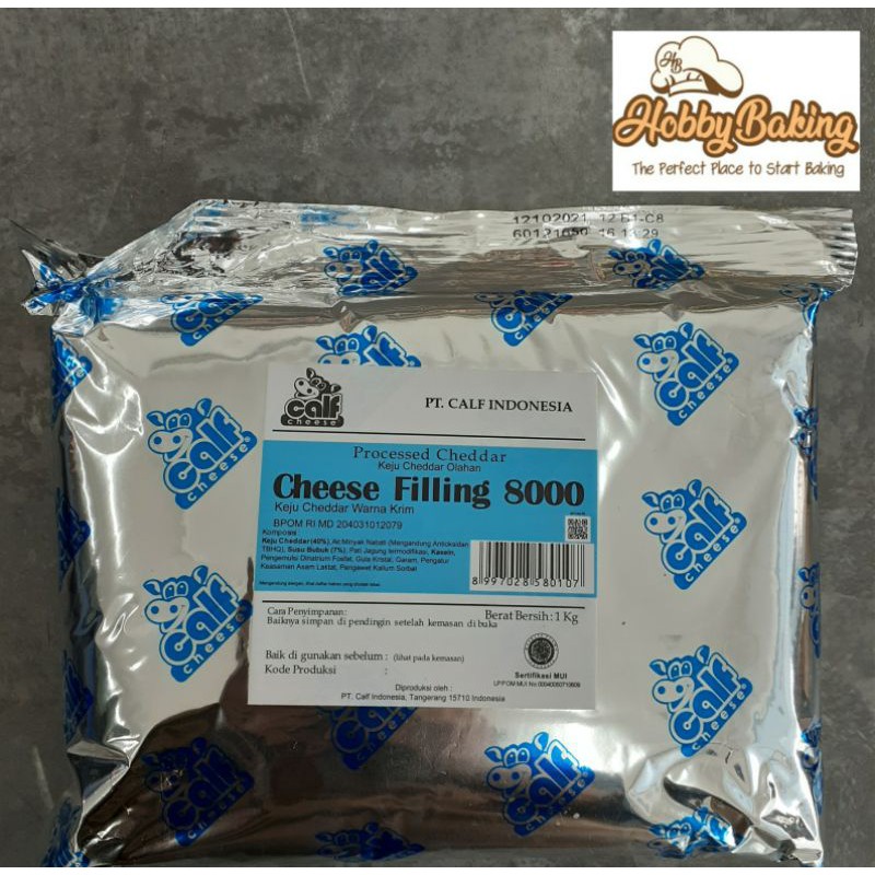 

calf Filling Chedar 8000