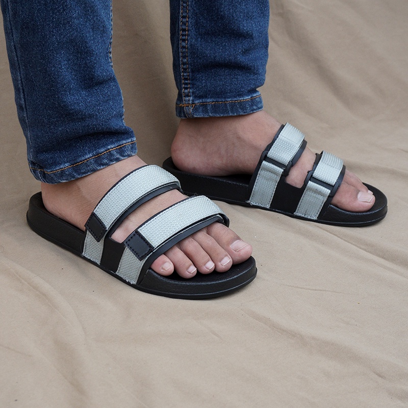 [BAYAR DI TEMPAT] SANDAL PRIA/SENDAL PRIA WALKERS WEBER SENDAL SLOP CASUAL FLOP SANTAI HARIAN MURAH