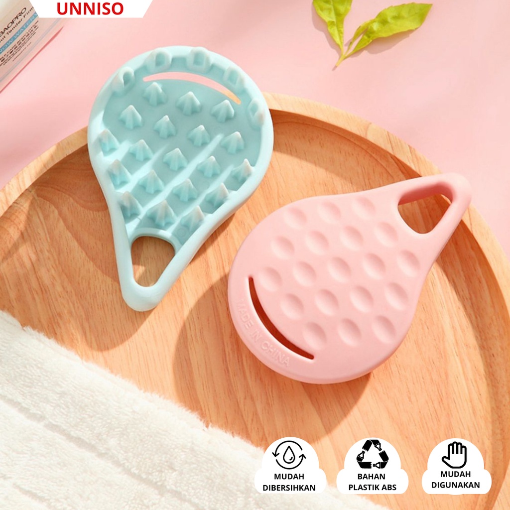 UNNISO - Sisir Keramas Silicone SK8