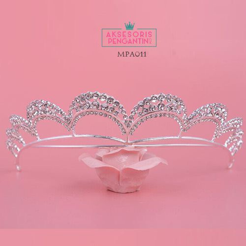 [LIMITED STOK] TIARA CROWN AKSESORIS RAMBUT MAHKOTA ANAK PEREMPUAN MPA011