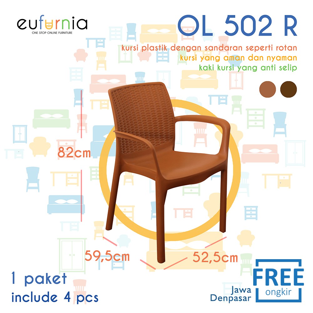 910 Kursi Plastik Antik HD