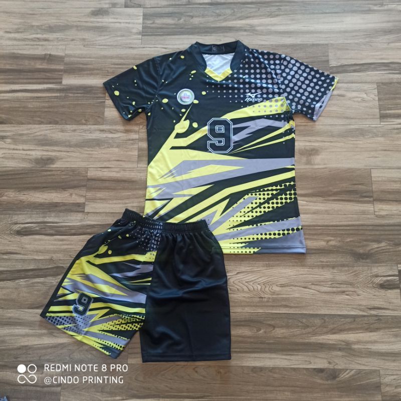 (BISA COD) 9HK STELAN KAOS BAJU JERSEY BOLA VOLI PUTRI FULLPRINTING