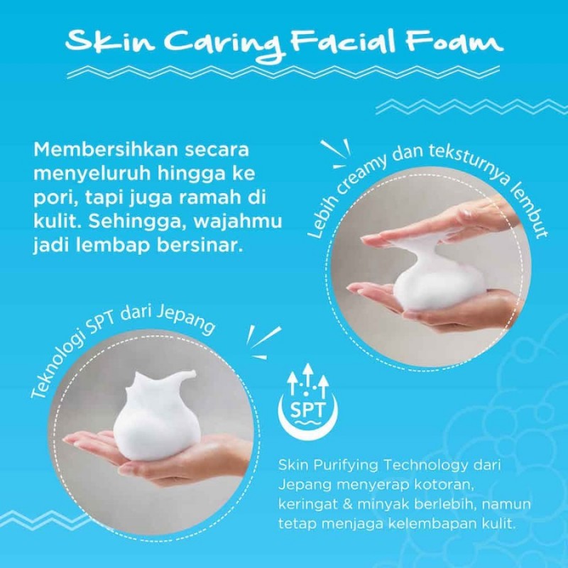 Biore Facial Foam Mild Smooth / Sabun Cuci Muka - 100 gr