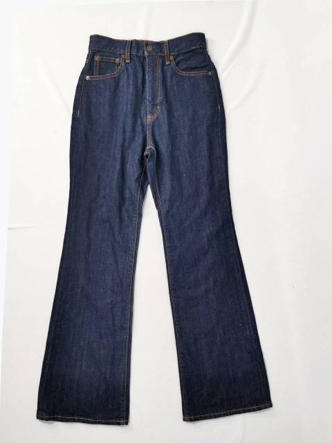 UNIQLO BY GU  dark blue high rise jeans