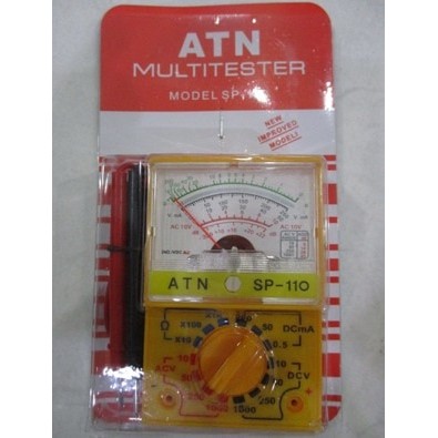 Tester Min / Avometer Multitester SP-110 ATN AC DC OHM Ranges