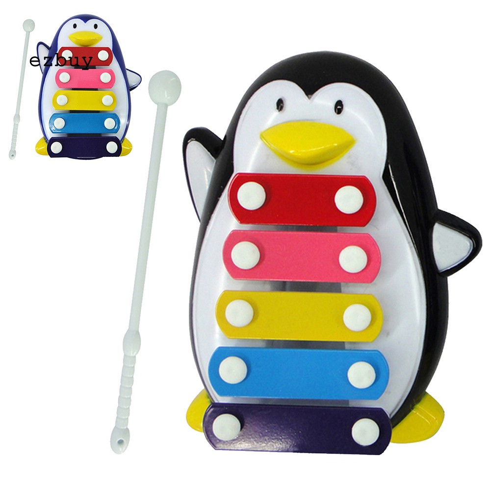 FL Mainan Xylophone 5 Nada Bentuk Pinguin Kartun Untuk Anak Shopee Indonesia