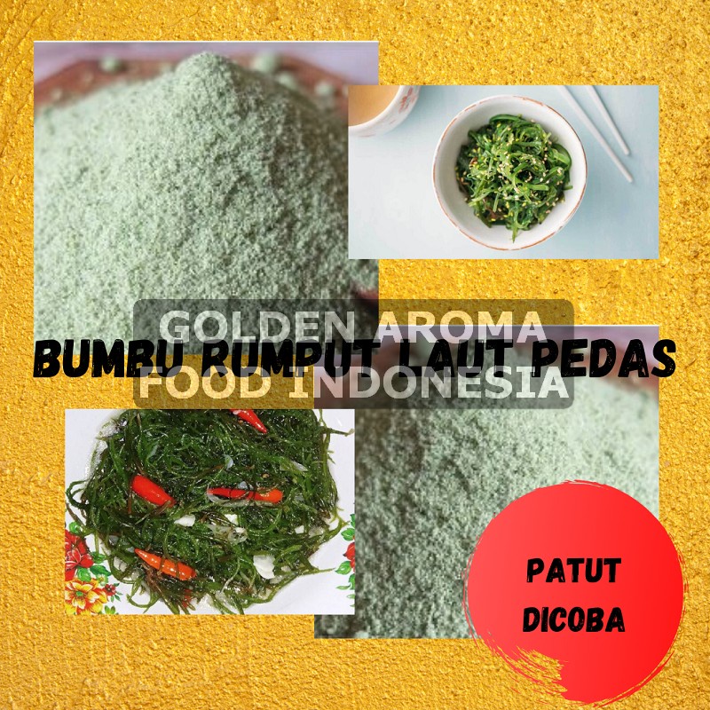 

Bumbu Tabur Rumput Laut Pedas 100 gram, Bubuk Tabur Rumput Laut Pedas 100 gram, Bumbu Tabur Rumput Laut Pedas, Rumput Laut Pedas, Bumbu Tabur Spicy Seaweed 100 gram, Bubuk Tabur Spicy Sea Weed 100 gram