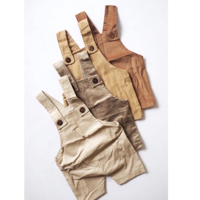 Pants Overalls Cameelbaby(2)