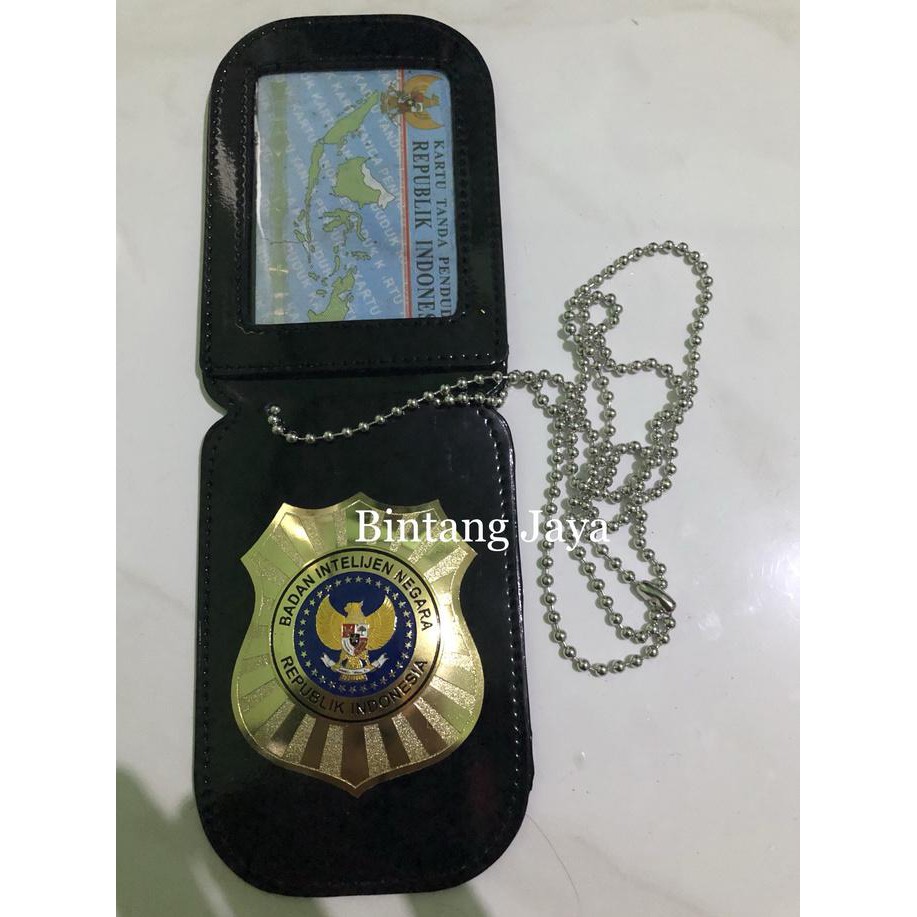 

NAME TAG ID CARD DOMPET KALUNG LENCANA KTA BIN BADAN INTELIJEN NEGARA