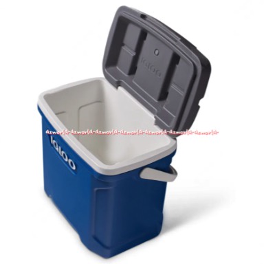 Igloo 28L Kotak Pendingin Seri latitude Blue Red Iglo Cooler Box With Handle 28 Litter Alat Tempat Menjaga Minuman Tetap Dingin 3Hari Warna Merah Biru Igloo