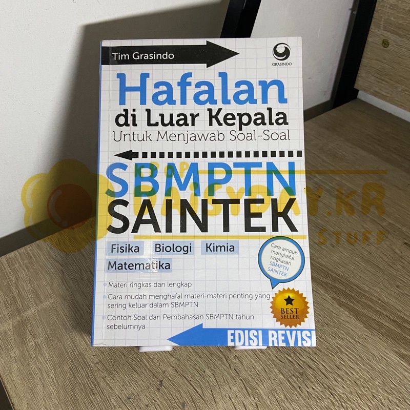 [PRELOVED] Buku Hafalan UTBK Saintek - Hafalan di Luar Kepala Untuk Menjawab Soal-Soal SBMPTN SAINTE