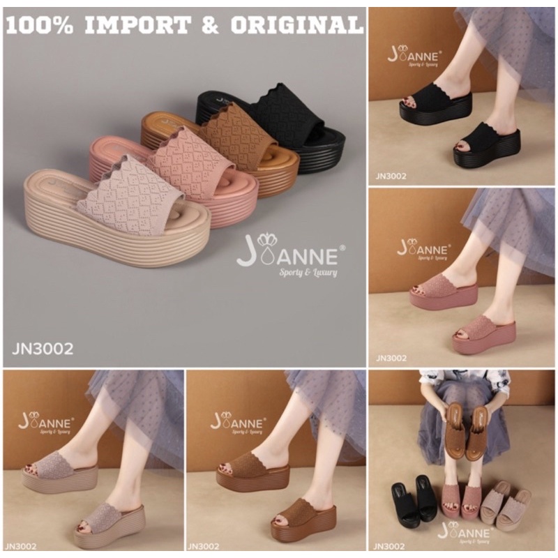 Wedges sendal Joanne original