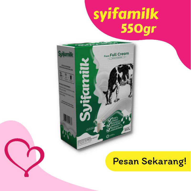 

syifamilk fulcream gemuk badan 550gr