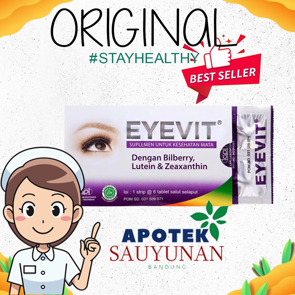 Eyefit Mata Tablet Vitamin Mata Plus Original