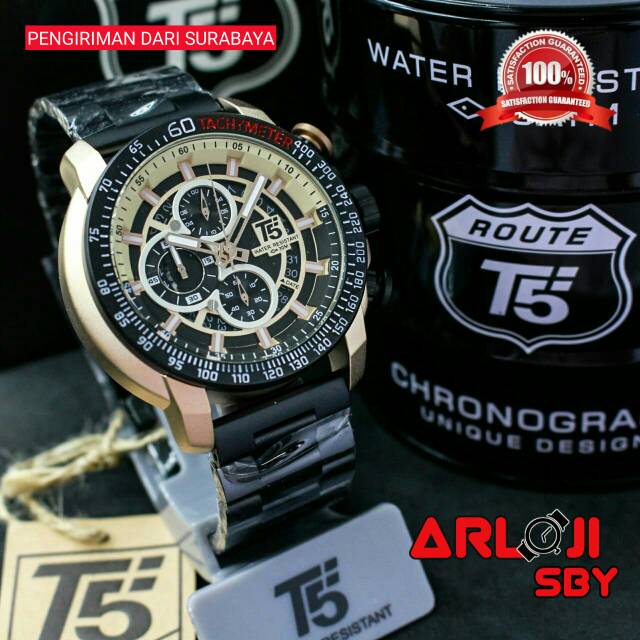 JAM TANGAN PRIA T5 H3710 chrono sport original WR T5 H 3710