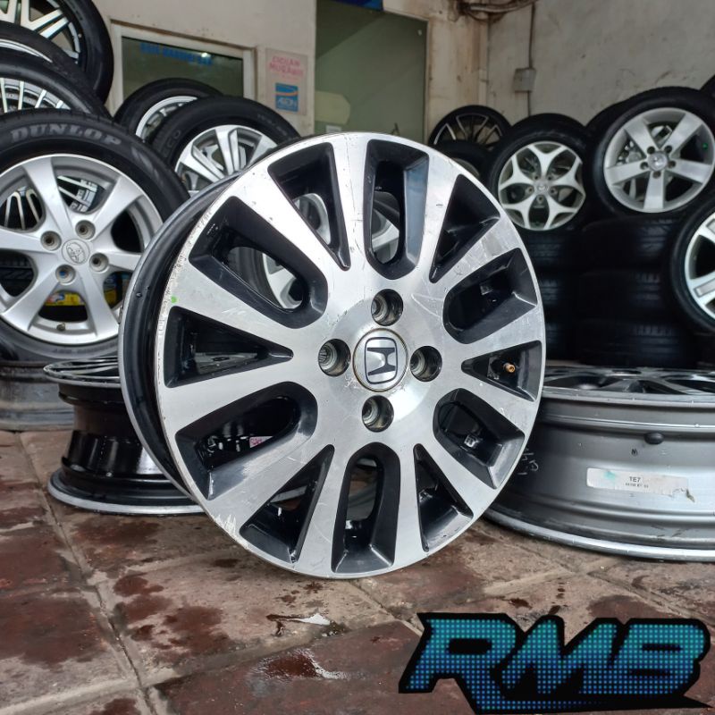 Jual VELG MOBIL BEKAS STANDAR OEM MOBILIO RING 15 BAUT 4X100 COCOK BUAT