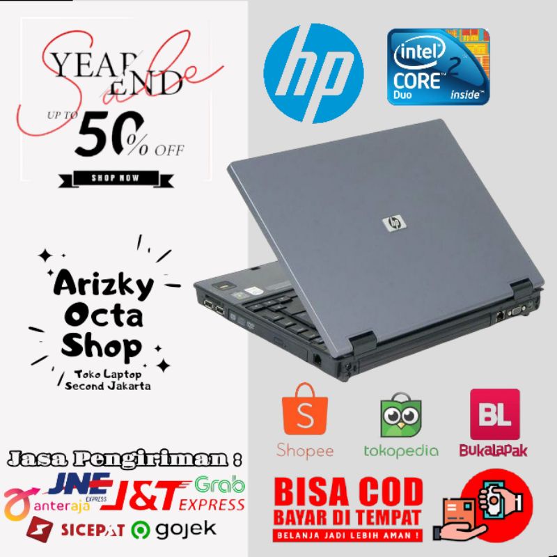 BEST SELLER Laptop Hp Core 2 Duo Ram 4GB Hdd 500GB Webcam bisa Zoom Murah paling dicari diminati