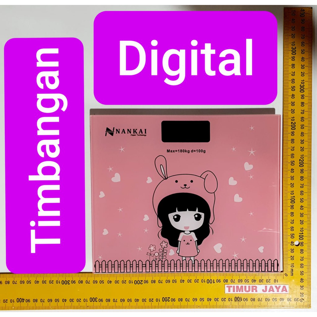 Timbangan Badan Digital Body Weight Scale 180Kg Nankai Starco