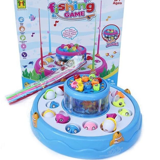 Mainan Anak Fishing Game 26 Fish 8002 - Mainan Anak Pancingan Ikan - Edukasi - Mainan Anak