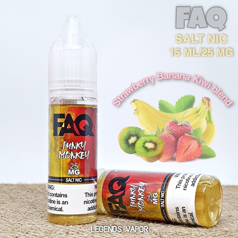 SALT NIC - FAQ Funky Monkey 15ML 25MG ORIGINAL