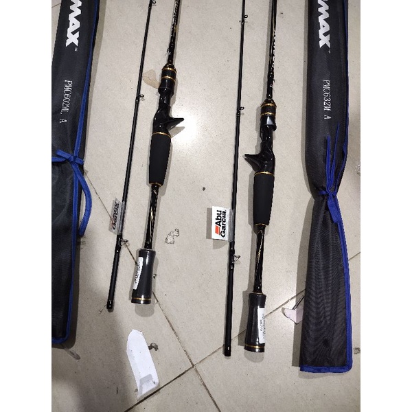 joran abu garcia promax pmc 2021 FUJI ring 602 ml atau 632 m joran bc baitcasting