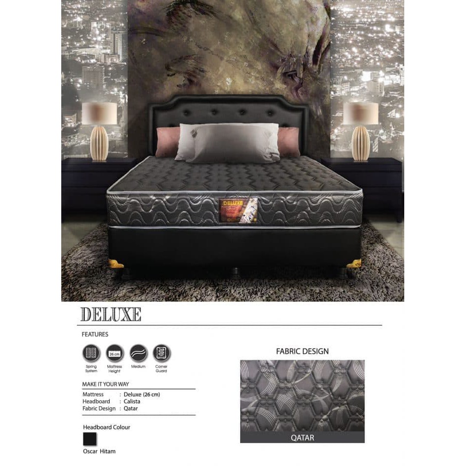 Set Springbed Central Deluxe 120x200