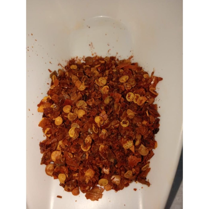 

Roxx.ea - .ea - .ea - Cabe Kering Kasar 1 Kg / Chilli Flakes 1000 Gram Giling Sangat Kasar