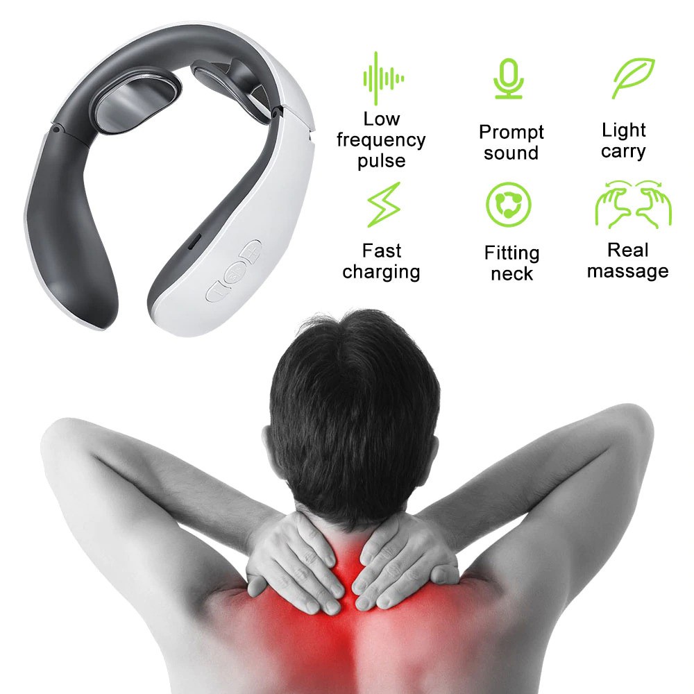 GS8 Alat Pijat Elektrik Terapi Leher dan Punggung Cervical Vertebra with Electrode SUOLAER KS-9