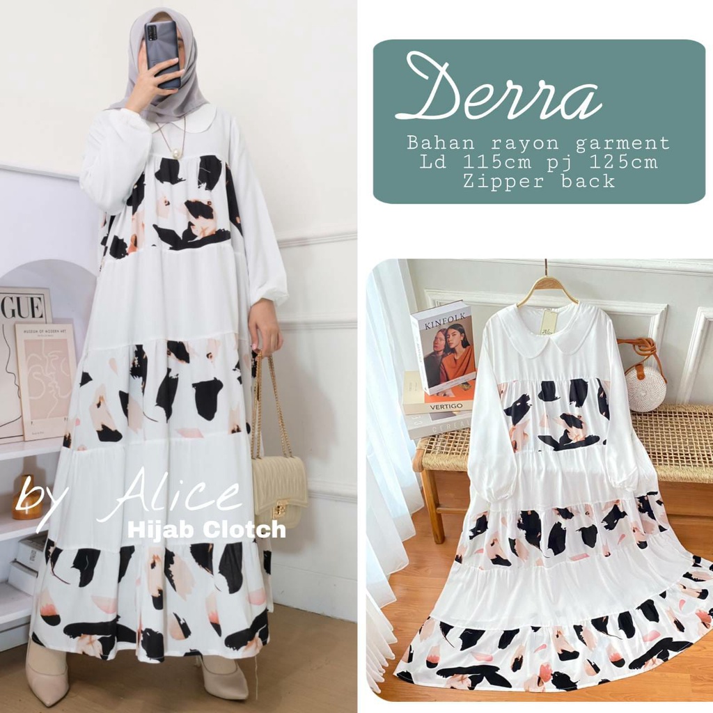Gamis Midi All Model Matt Rayon HQ Original Alice