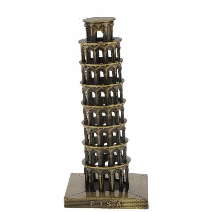 Hot Sale! PAJANGAN MINIATUR MENARA PISA ITALIA, SOUVENIR MENARA MIRING PISA