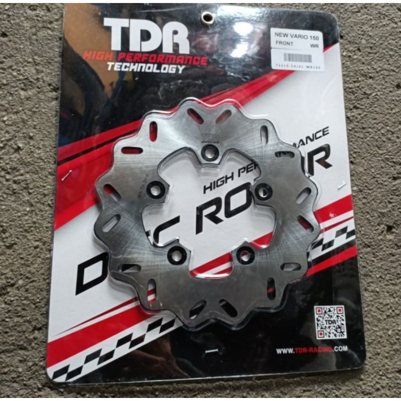 Piringan Cakram Depan TDR Vario 150 New Ukuran Standart