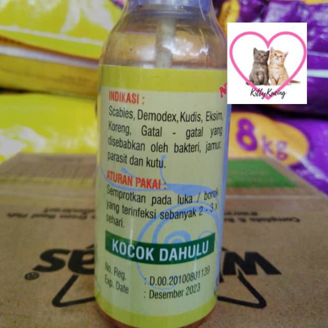 SCADIX Spray Anti Infeksi Kulit Kucing